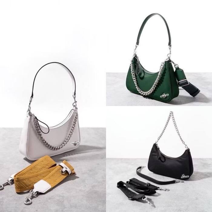 TAS WANITA TB 151 MERCER NYLON CRESCENT BAG ORIGINAL