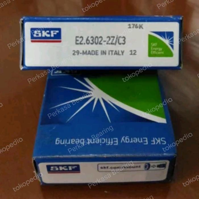 BEARING E2-6302 2Z ZZ C3 SKF ENERGY EFFICIENT