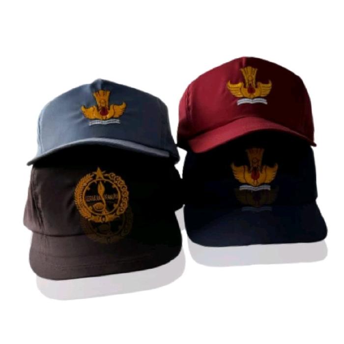TOPI SD SMP SMA BAHAN FAMATEX/ DRILL
