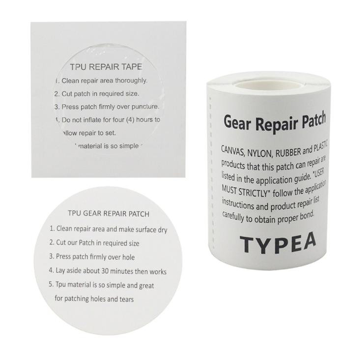 Raincoats Tent Waterproof Repair Tape Self-Adhesive Repair Patches Puncture Repair Patches TPU Pool