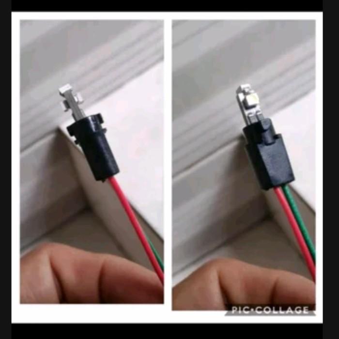 Promo soket lampu transmisi matik lampu indikator matic honda brio mobilio - LED PUTIH high quality