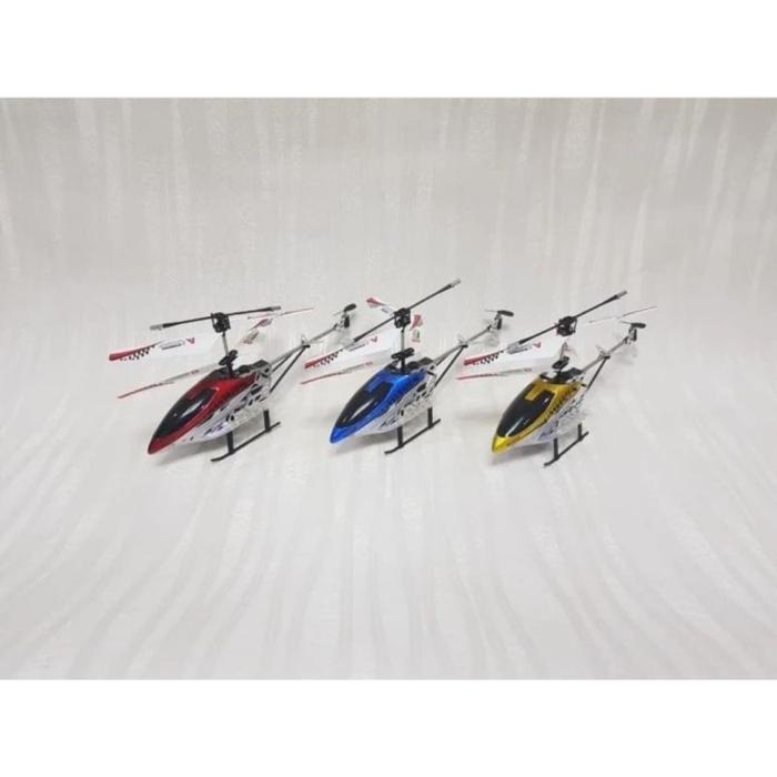 Mainan Helicopter RC Remote Control 3.5 Channel BO 669 Metal Helicopter Gyro