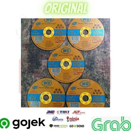 WD Batu gurinda gerinda potong besi mata cutting wheel WD 4 x 1,2 asli