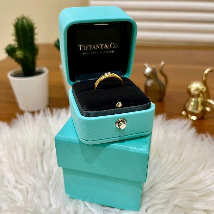 TIFFANY N CO ring box authntic