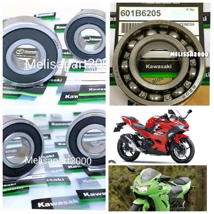 BEARING AS RODA NINJA 250 6202/2PC+6203+6303+6205 KOYO JAPAN, BEARING LAHER AS RODA DEPAN+BEARING AS