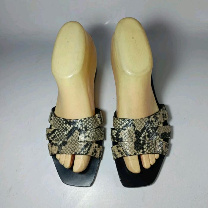 Massimo Dutti original leather sandal 36 size woman shoes