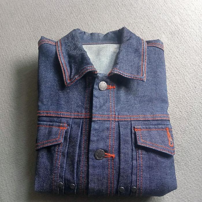 Jaket Denim pria merk Rageblue