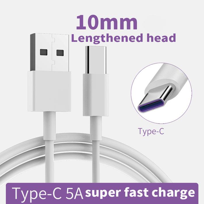 10mm Long USB Type C Cable Fast Charging Cabel Type-C For Oukitel F150 B2021 WP10 WP6 WP7 C19 C21 Um