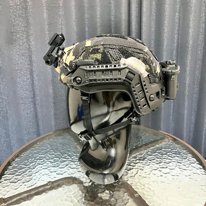 Abtac14 - Helm AGL Railink OpsCore Balistik Hight Cut Level IIIA, Original Helmet Tactical, Helm Tem
