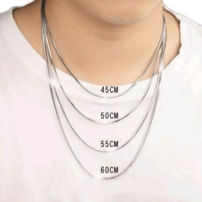 kalung titanium antikarat dan antipudar pria dan wanita termurah permanent bracelet