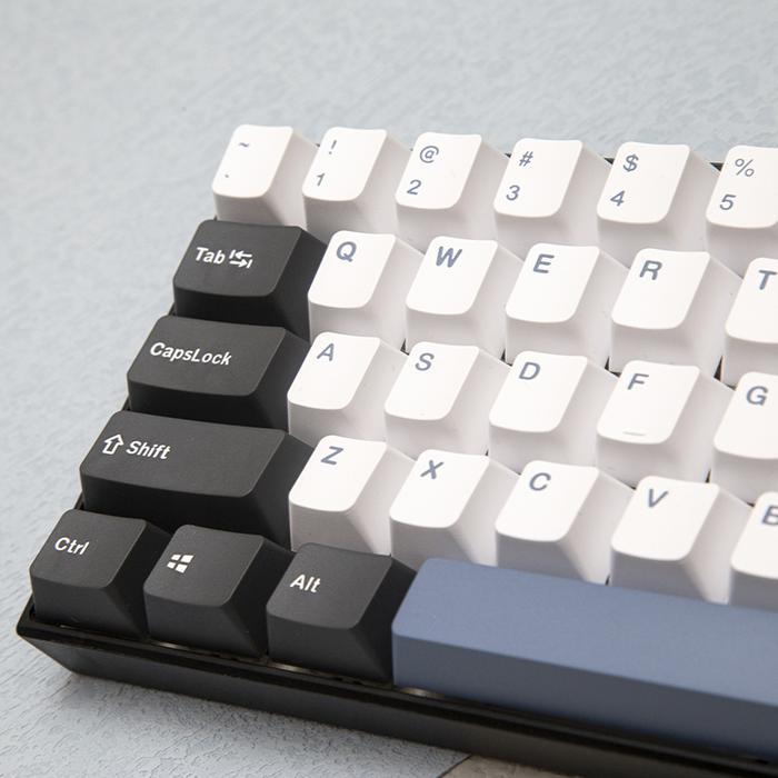 174 Keys GMK Arctic Keycaps Double Shot Cherry Profile PBT Keycap For