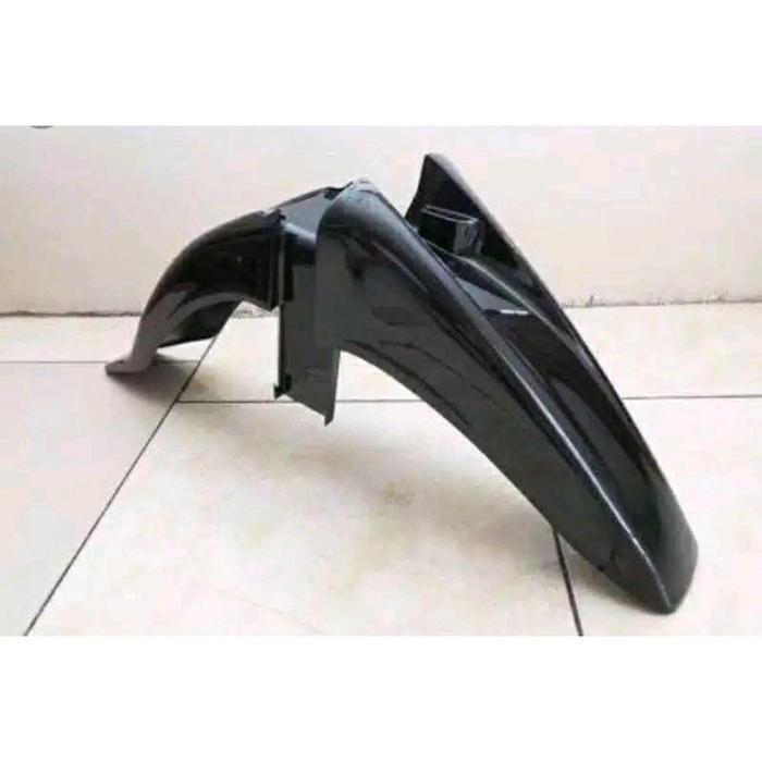 spakbor slebor depan Kawasaki kaze R warna hitam Motorcycle