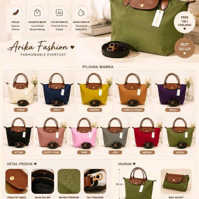 ARIKAFASHION - TAS LONGCHAMP CLASSIC / TAS LONGCHAMP EPURE