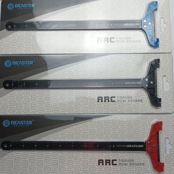 Fismil T Gauge Bow Square Bicaster ARC 20001 Penggaris Busur - Hitam TAD174