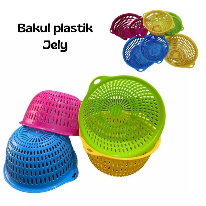 Keranjang Zellie Serbaguna Wadah Telur Buah Dan Sayuran Keranjang Plastik Bakul Zellie Multifungsi