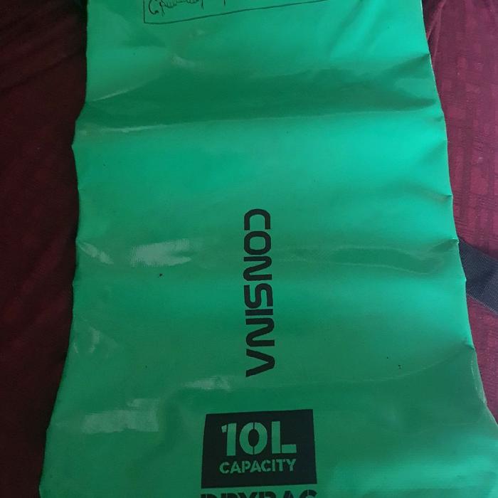 Consina Dry Bag 10L Kapasitas Preloved Tas Tahan Air untuk Perjalanan dan Aktivitas Outdoor