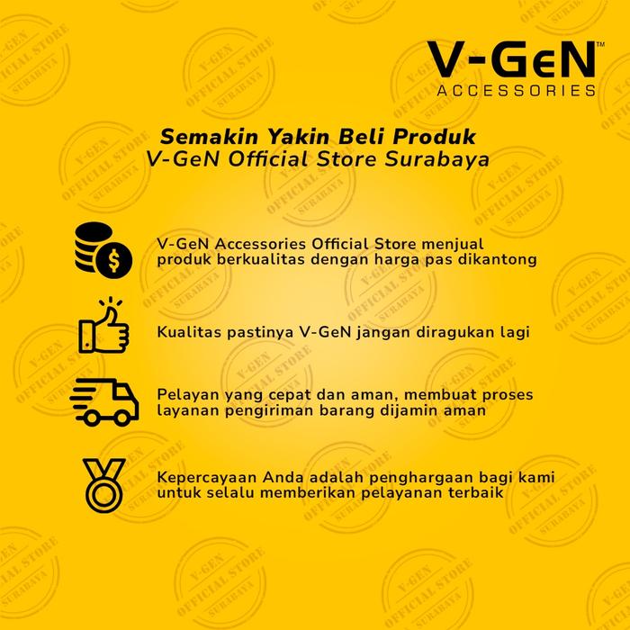 Headset Murah V-GeN VEP1-22 Wired Handsfree  Earphone Headset Premium Sound original VGEN