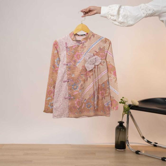 Sovinska_Batik Blouse Atasan Wanita N45 New
