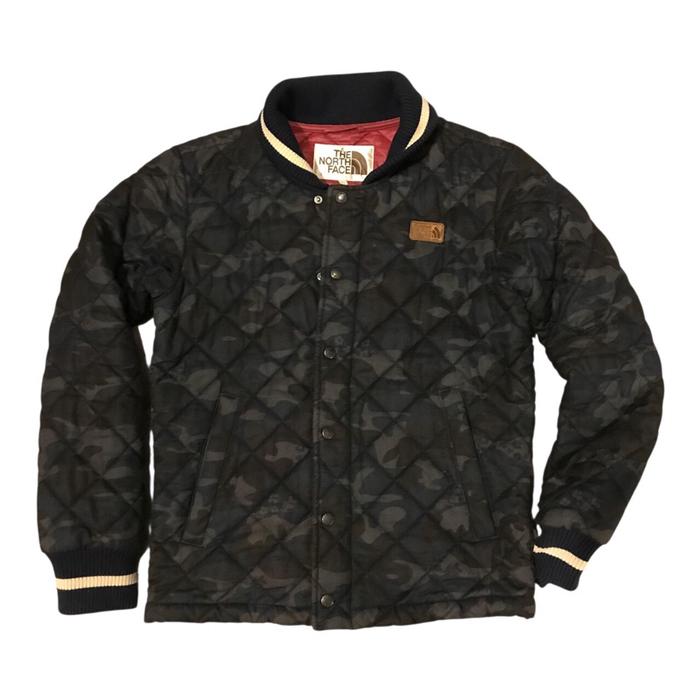 Vintage The North Face Bomber Camo Camouflage red inner Jacket  With Excelloft  Size S