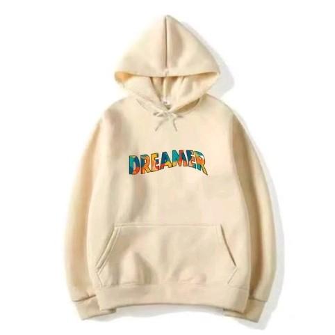 SWEATER HOODIE DREAMER Pria/WANITA FLEECE Panjang Sablon Tangan Distro Jumper Zipper Tebal Unisex Si