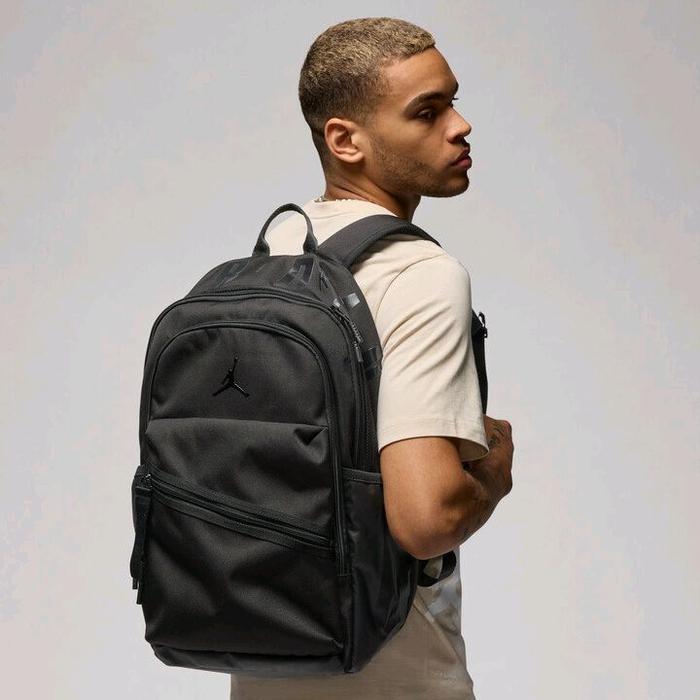 Jordan Air Patrol Backpack 29L All Black MA0924-KK2 Tas Ransel Nike Air Jordan Original 100%