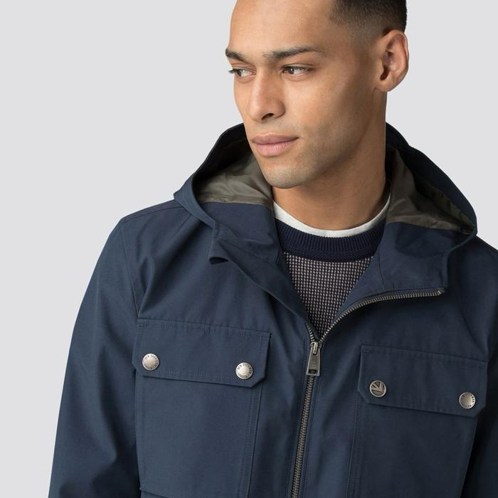 Ben Sherman Hooded Anorak - Green Jaket Not Harrington