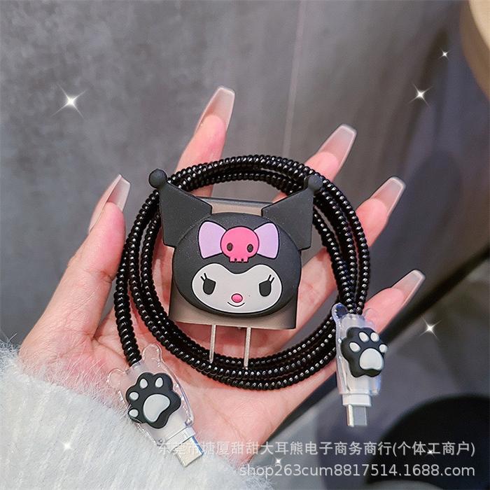 Pelindung Charger Iphone 18W 20W Karakter Lucu | Kepala Adaptor Cover Ok