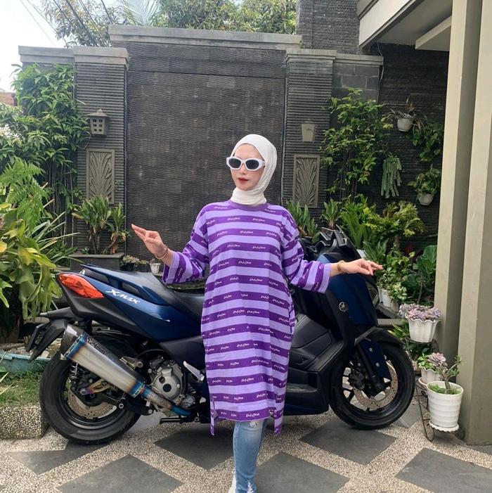 MIDI DRESS DM3 bahan combed premium lebaran terbaru 2024 kekinian long tunik DM3 cloth oversize leba