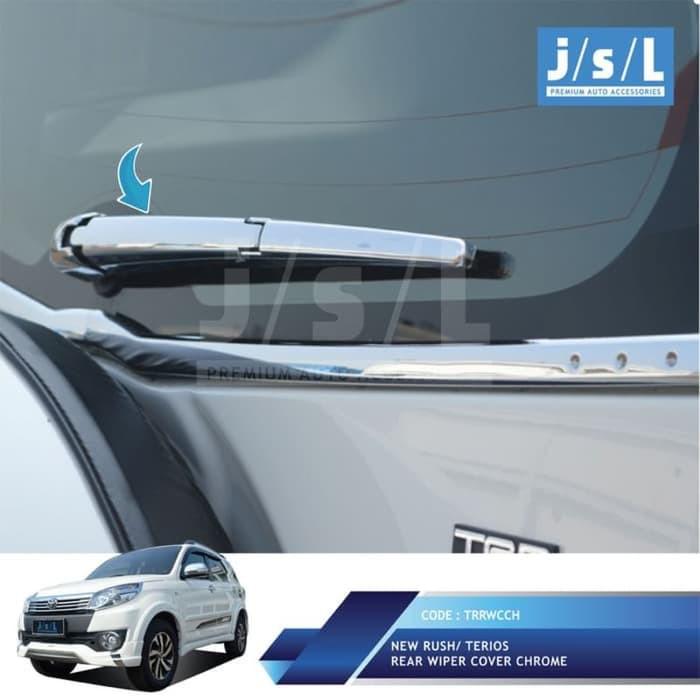 New Rush / Terios Cover Wiper Mobil JSL / Rear Wiper Cover Chrome