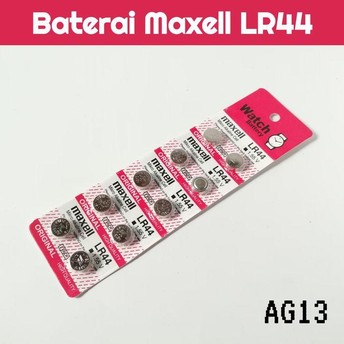 Baterai Kancing Baterai Maxell LR44 AG13 357 A76 Baterai Laser Senapan