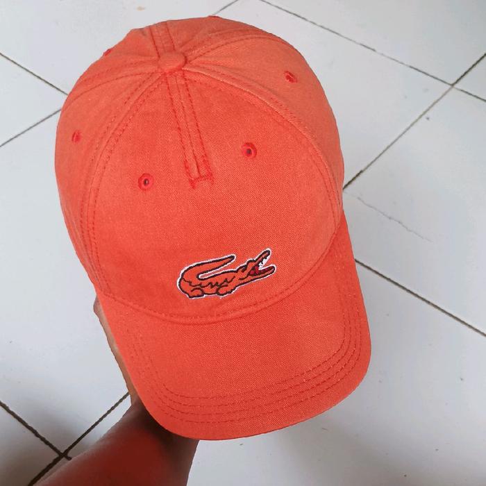 topi lacoste big logo,topi lacoste