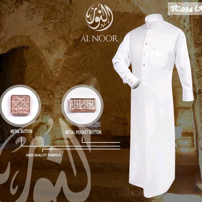 GAMIS AL NOOR PREMIUM/GAMIS AL NOOR MANSET/GAMIS PUTIH AL NOOR/GAMIS HITAM AL NOOR/ JUBAH AL NOOR
