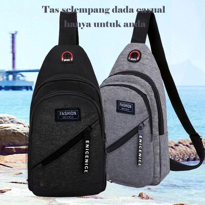 Sling Bag Pria Canvas Mini/Tas Canvas Slempang Pria/Tas Pria Murah/Bodypack tas slempang pria
