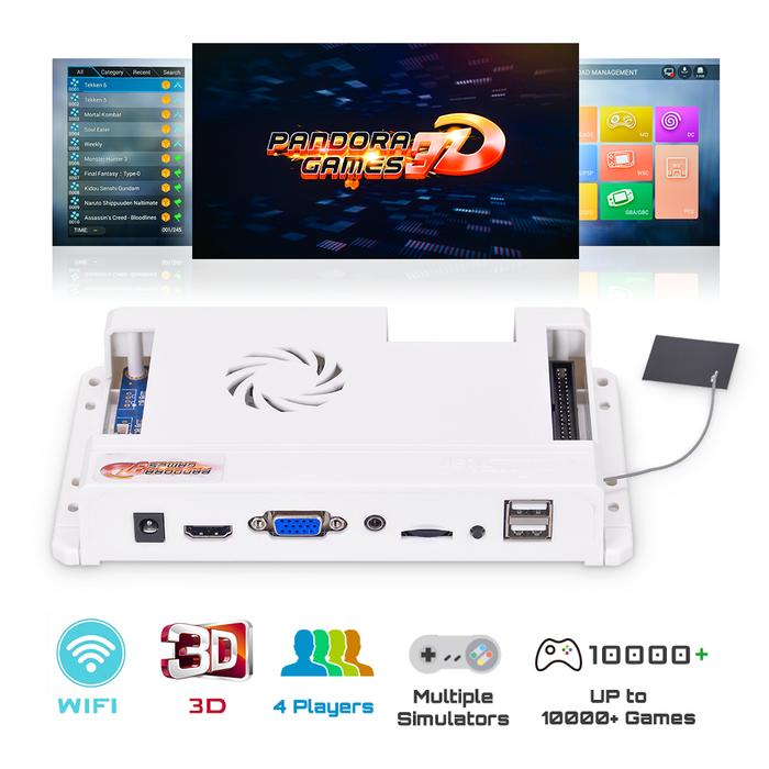 New Pandora Games 3D 4018 in 1 Arcade PCB Board Upgrade Wifi Game