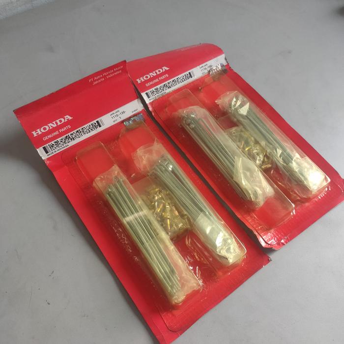 Jari Jari Velg Spoke Set Beat 1110-130 Ori Ahm Hgp