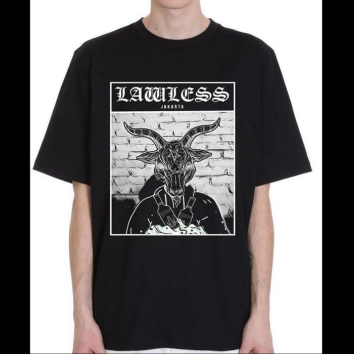 [COD]LAWLESS JAKARTA 01- KAOS DISTRO PREMIUM