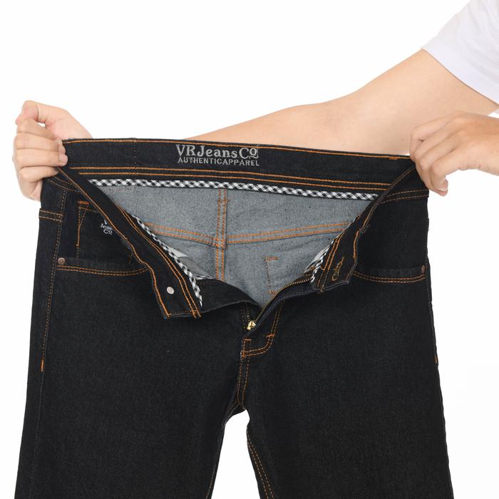 Celana Jeans Pria Denim Pants Jean VR JEANS CO Lightning Garment Jeans Whisker