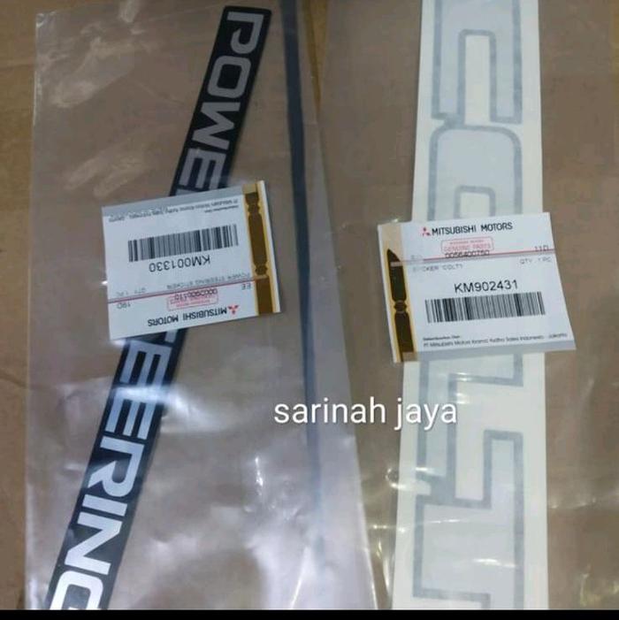Stiker kedok depan l300 original genuine part