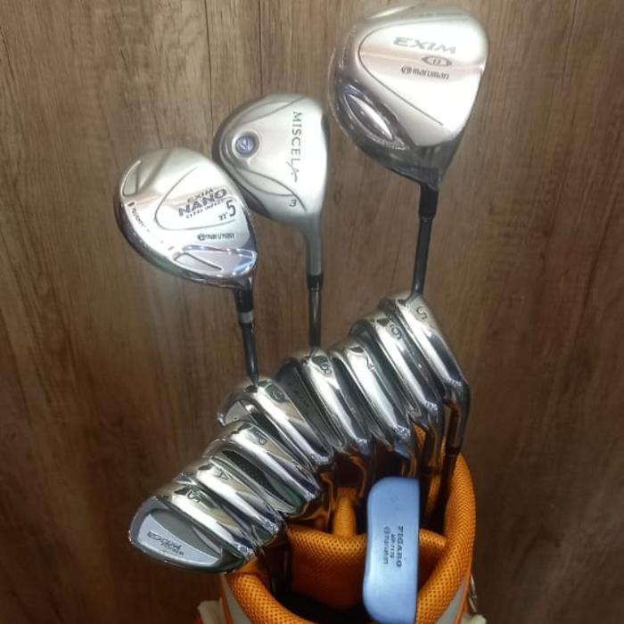 PREMIUM Stick Golf Fullset Maruman Exim Nano Ladies- Flex Ladies-Paket Lengkap-Bonus Tas-Original Je