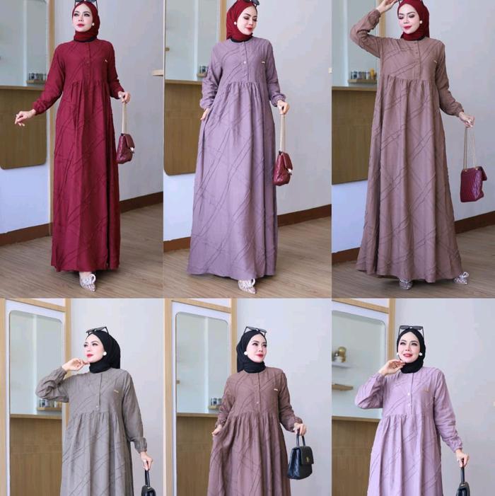 gamis syafeera bhan premium