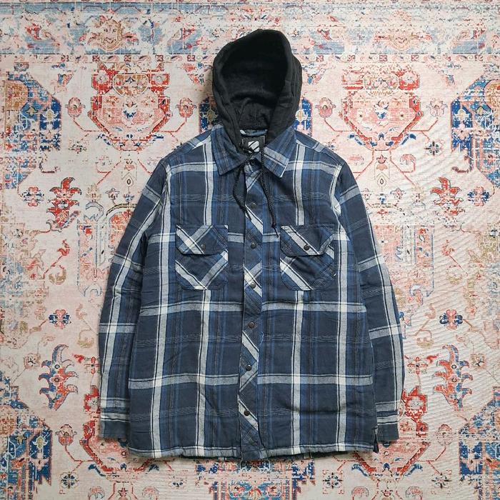 The BC Clothing Tartan  Outer, Flannel Jacket, Flannel Outer, Tartan Jacket, Plaid Jacket, Woll Jack