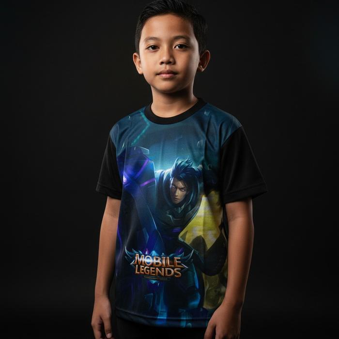 Kaos Anak baju 3d kaos mobile legend a serena pe soft Obral Awal Tahun Clearence Sales untuk Anak La