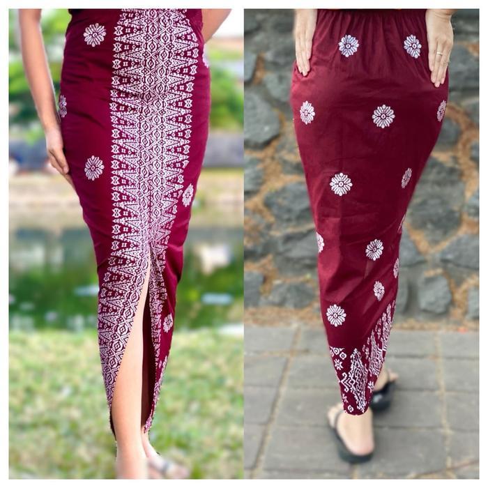 Rok Span Katun / Rok Batik Panjang