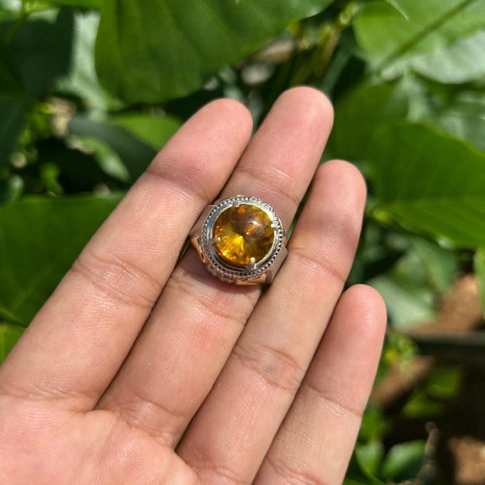 Cincin Batu Fire oval wonogiri