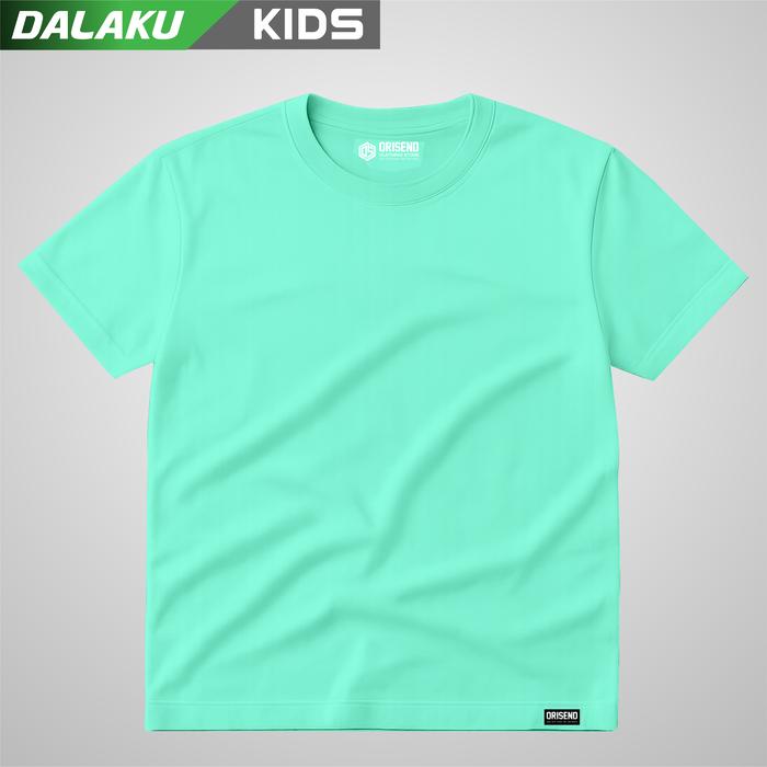 Kaos Polos Anak Tosca Muda Cotton Premium – Baju Anak Lembut Adem Usia 4–12 Tahun | T-Shirt Kids Har