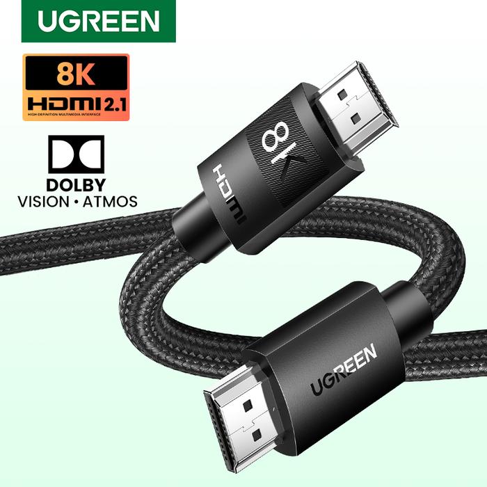 Ugreen Kabel HDMI 2.1 Kecepatan Tinggi, Kabel Ekstensi HDMI 8K/60Hz