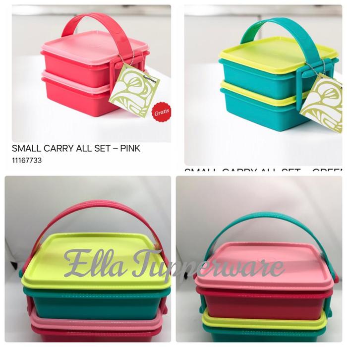 OBRAL Rantang Makan 1 , 2 Susun dan 4 Susun ( Click to Go ) [ Ella Tuppy Tuperware ]