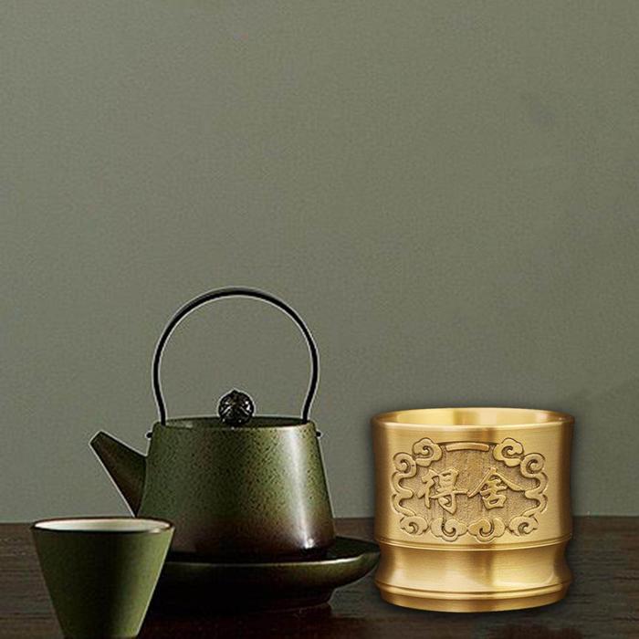Loviver Cangkir Teh Gaya China, Cangkir Teh Pribadi Daun Hadiah