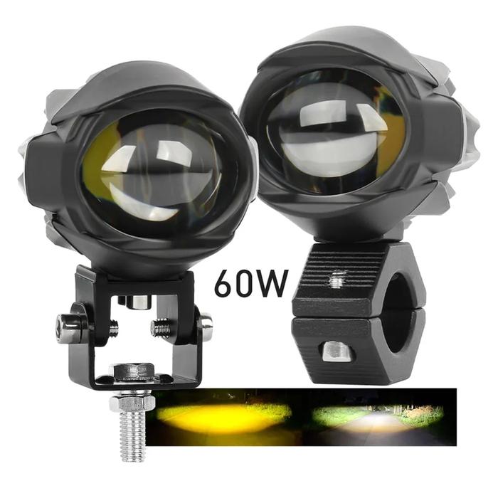 High Low Beam 3 Inch Motorbike Motorcycle External Spotlight, Foglamp