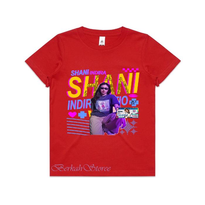 Baju Kaos Anak Perempuan Lengan Pendek JKT48 Shani Indira Natio - Fashion Perempuan